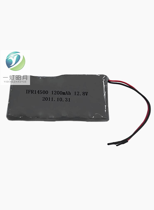 12.8V 1200mAh 14500喷雾机磷酸铁锂电池组